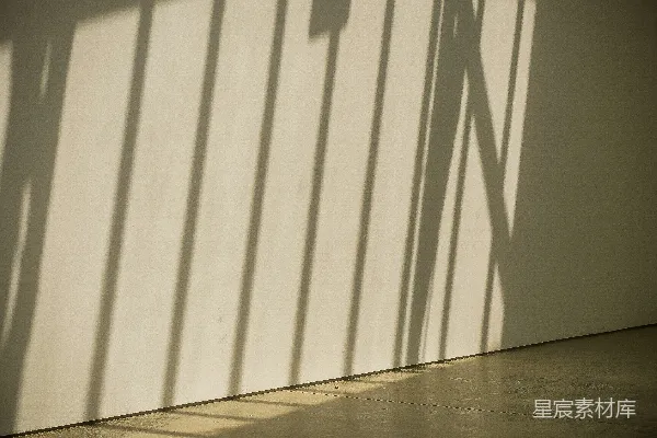 高清摄影 墙上一个人的影子