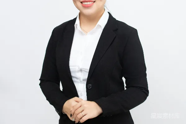 高清摄影 穿着职业装的女人摆姿势拍照