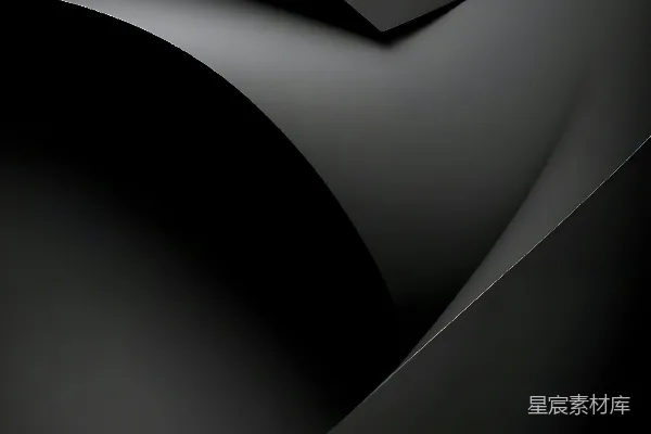 高清摄影 黑色背景上的曲线设计