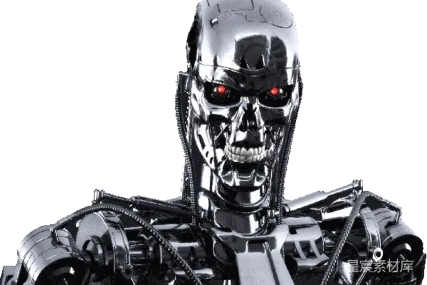 元素素材 终结者T-800机器人