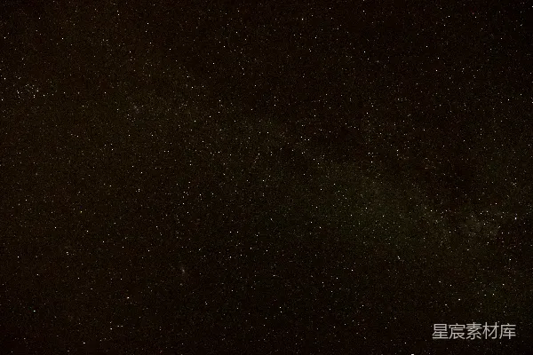 高清摄影 夜空布满了星星。