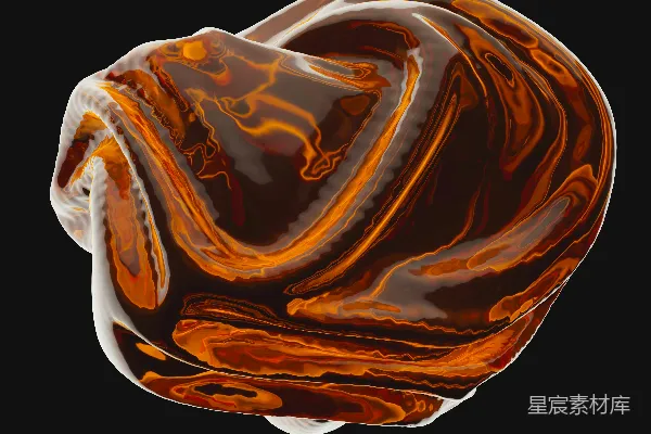 高清摄影 一个棕色和白色物体的特写照片