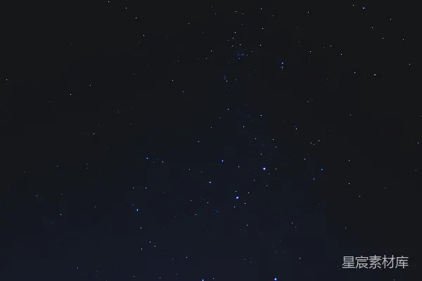 高清摄影 黑色和蓝色的星空