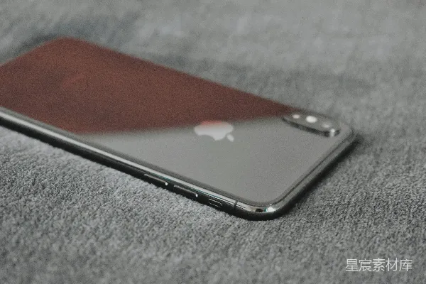 高清摄影 太空灰色的iPhone