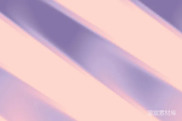 高清摄影 柔和的紫色和浅橙色对角条纹。