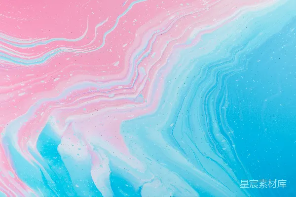 高清摄影 蓝色和粉色的画作