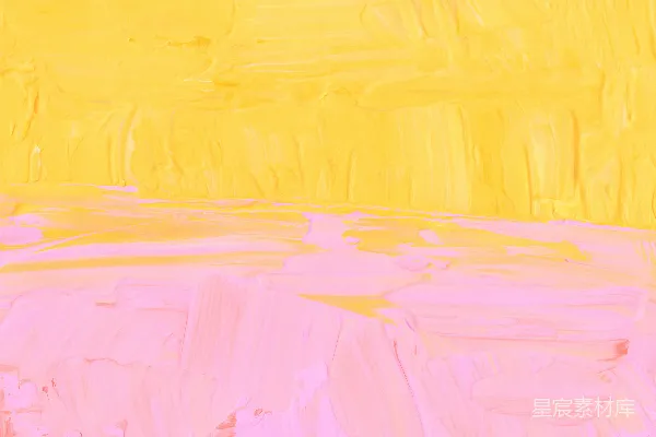 高清摄影 黄色和粉红色抽象画作