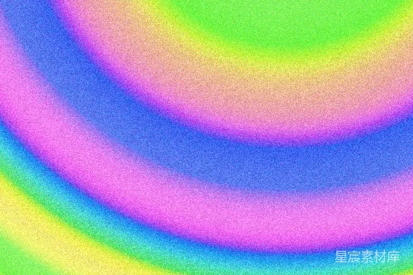高清摄影 柔和的淡色同心圆逐渐消失。