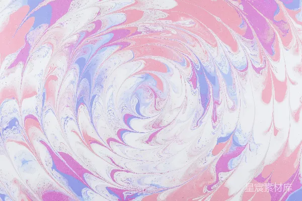 高清摄影 粉白抽象画