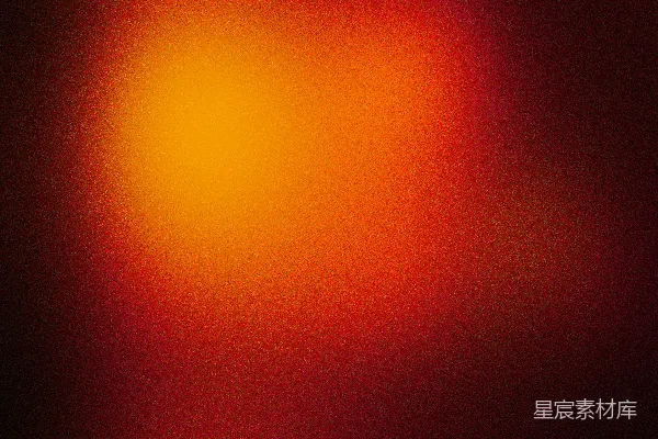 高清摄影 模糊的红黄灯光图像