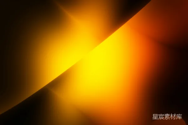 高清摄影 闪烁的橙色和黄色光带