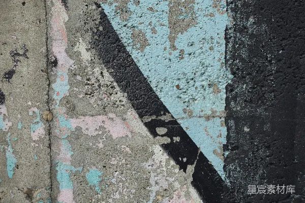 高清摄影 涂有油漆痕迹的纹理混凝土墙。