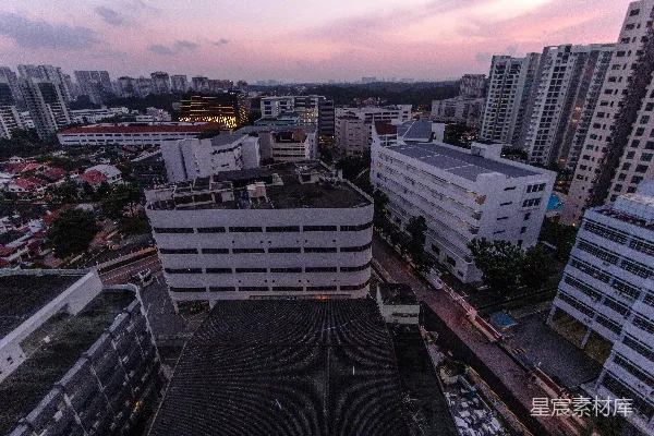 高清摄影 白天的白色混凝土建筑
