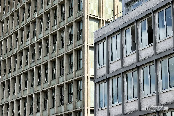 高清摄影 白天的白色混凝土建筑