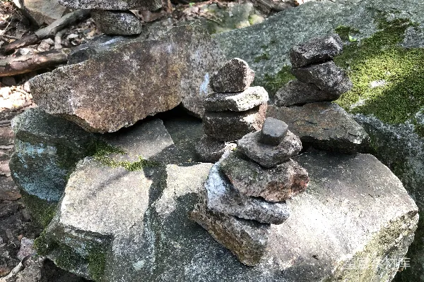 高清摄影 一堆石头