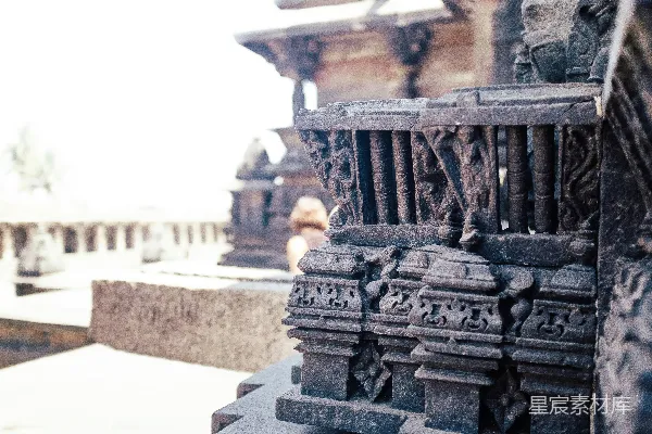 高清摄影 白天的棕色混凝土寺庙