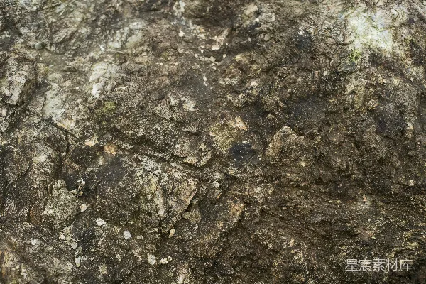 高清摄影 粗糙、风化的岩石表面的特写纹理。