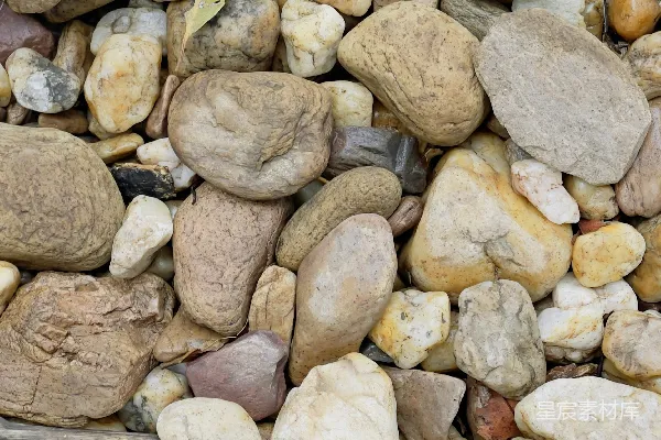 高清摄影 地上有一些石头。