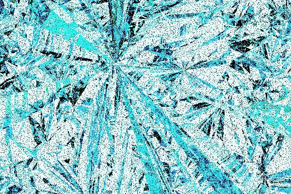高清摄影 摘要，冰冷的几何形状填充了整个画面。