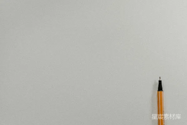 高清摄影 黄色的笔