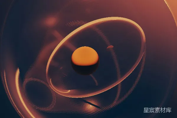 高清摄影 太空中的一个行星
