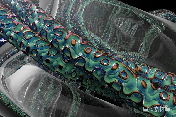高清摄影 一张桌子上的玻璃物体的特写照片