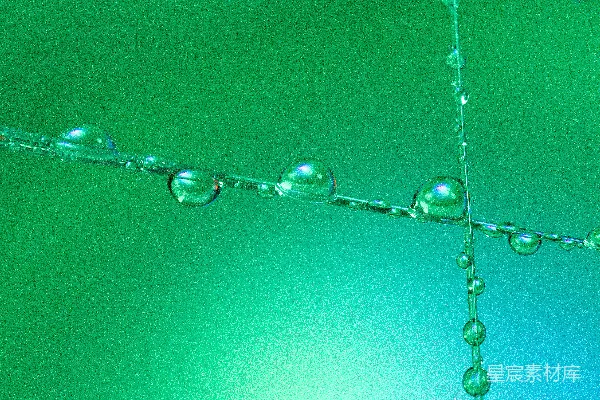 高清摄影 一滴水的特写