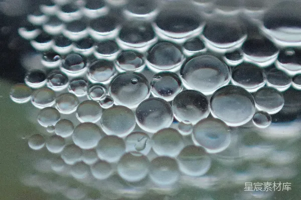 高清摄影 一串水滴