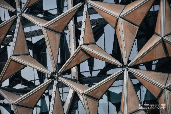 高清摄影 一座有很多窗户的建筑