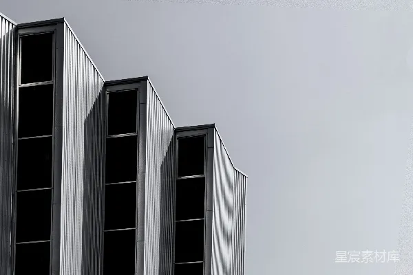 高清摄影 灰色混凝土建筑