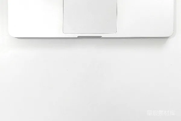 高清摄影 银色的MacBook