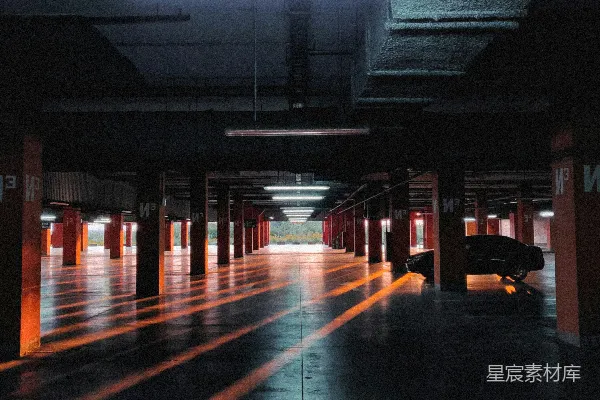 高清摄影 红白相间的混凝土建筑