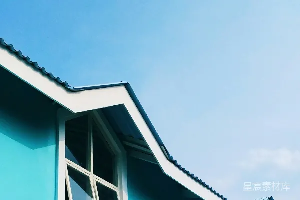 高清摄影 观看蓝色混凝土房屋的照片