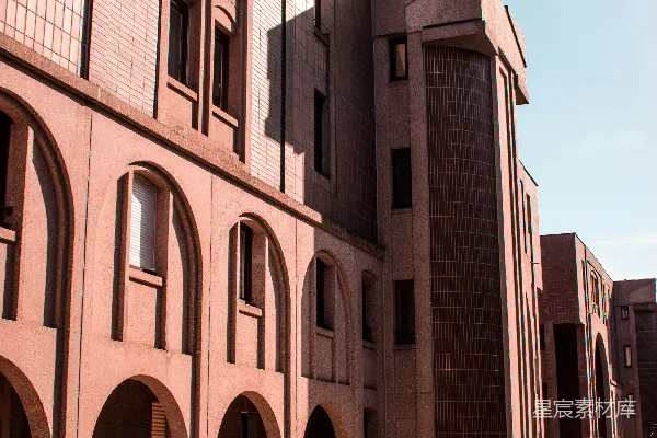 高清摄影 棕色混凝土建筑