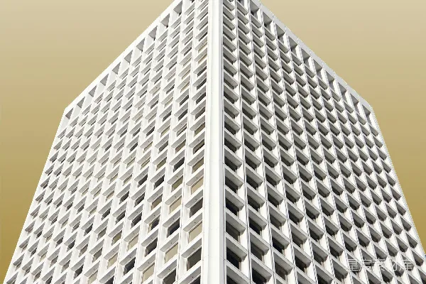 高清摄影 低角度的高层建筑