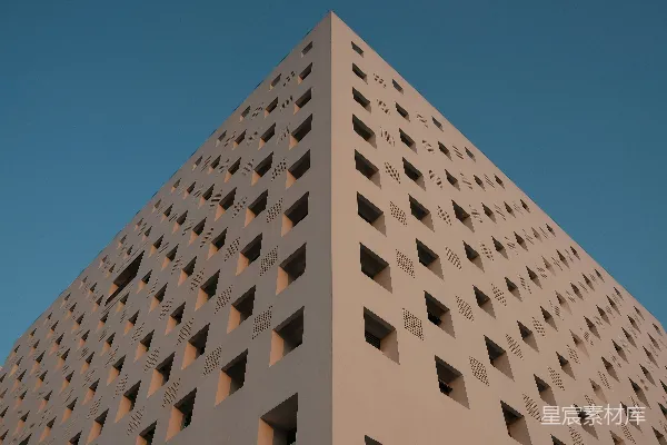 高清摄影 低角度拍摄建筑