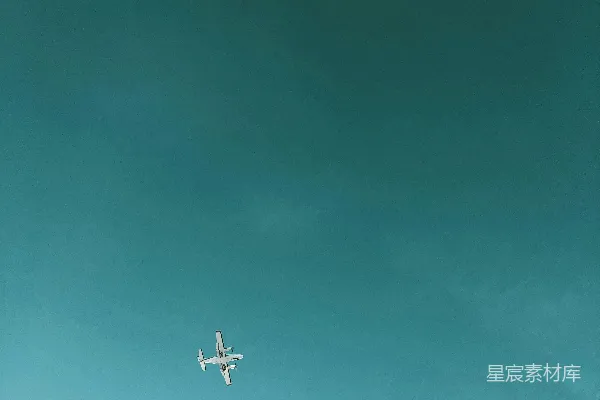 高清摄影 航班中的客机