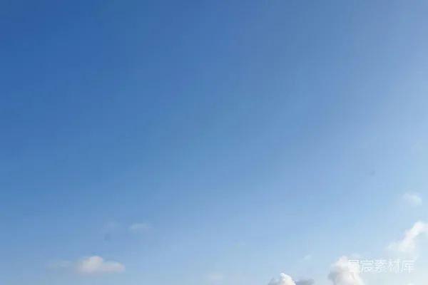 高清摄影 从山上俯瞰城市景色