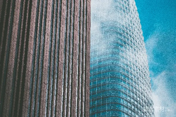 高清摄影 白天的高层建筑