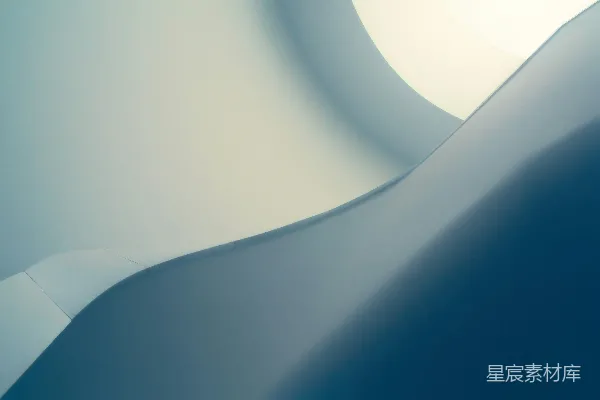 高清摄影 一张模糊的蓝白墙壁照片