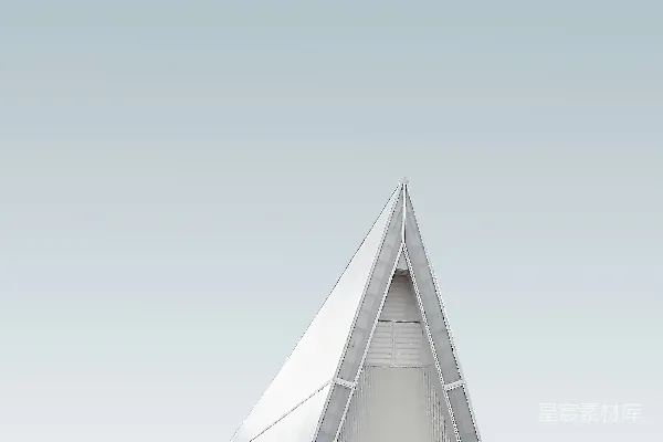 高清摄影 灰色建筑尖顶