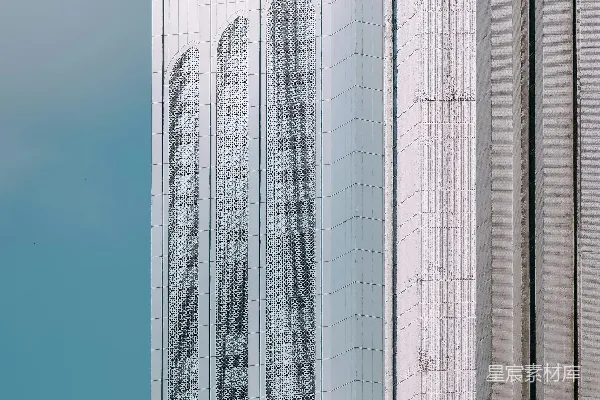 高清摄影 灰色混凝土建筑
