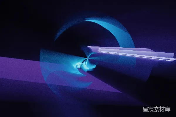 高清摄影 一颗蓝色星球上环绕着一个环。