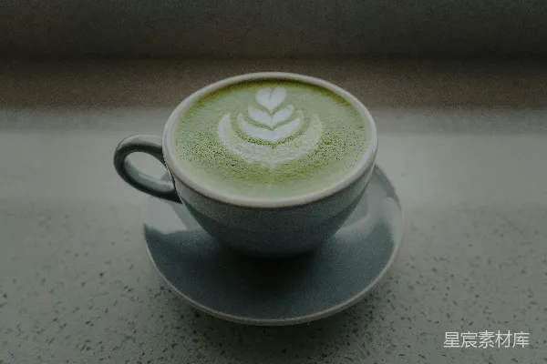 高清摄影 灰色陶瓷杯配灰色碟子