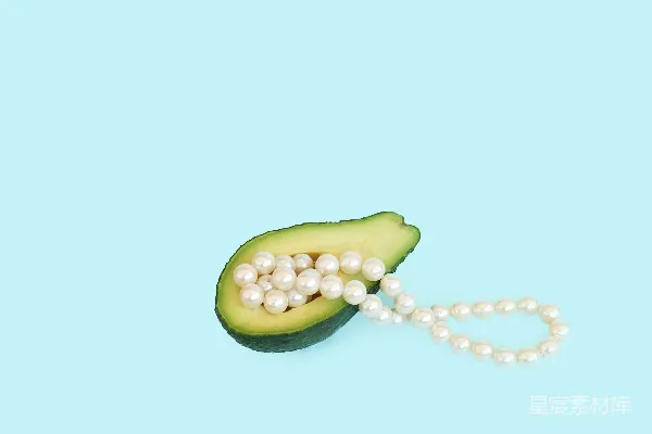 高清摄影 女性的珍珠项链