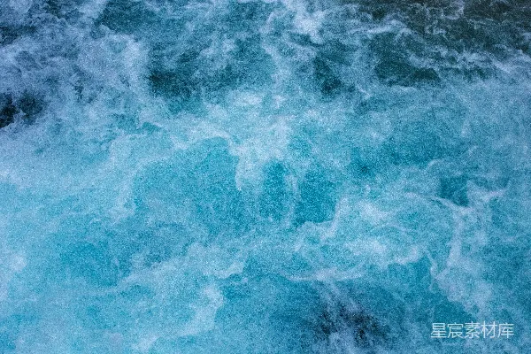 高清摄影 一片非常蓝的大水域