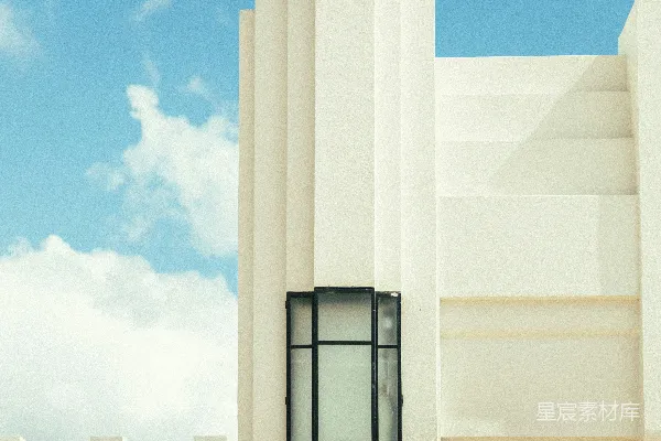 高清摄影 一座建筑物的视角