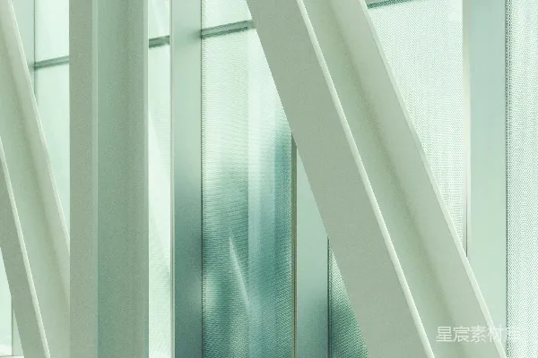 高清摄影 一堵白墙和一盏灯