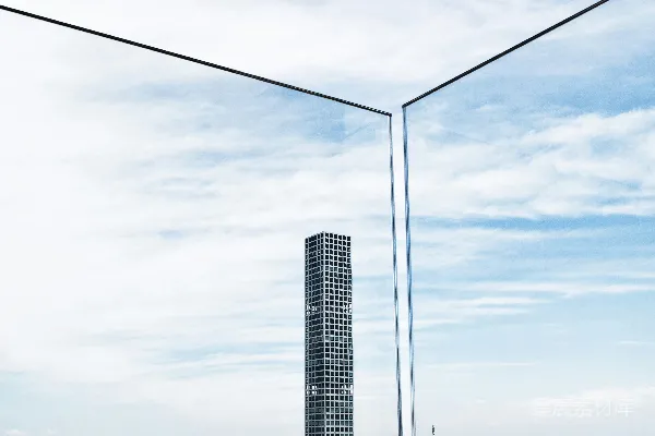高清摄影 白色混凝土建筑