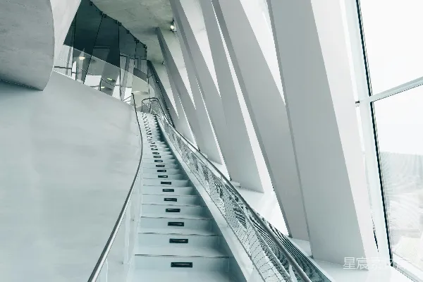 高清摄影 白色混凝土建筑